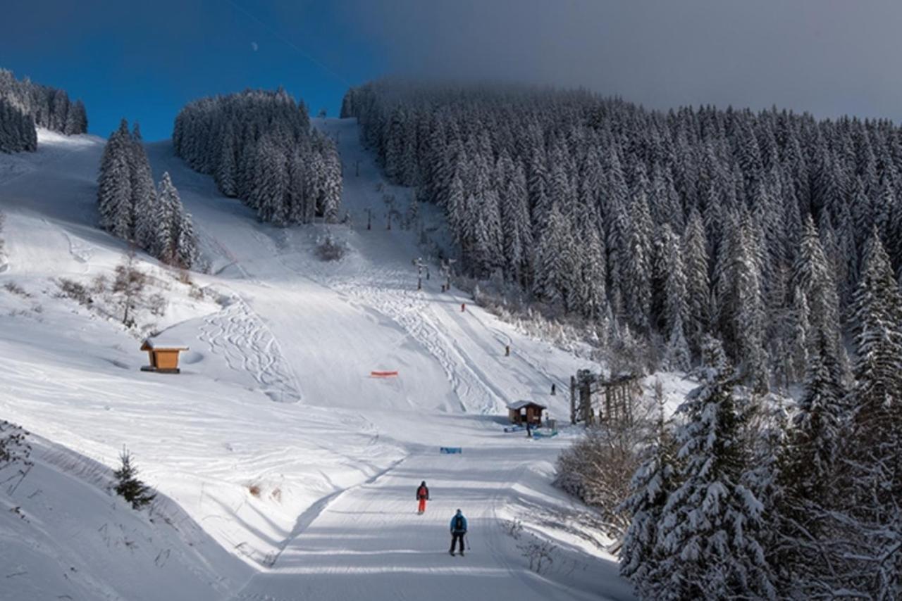 Joli Studio 4 Pers 30M Des Pistes Balcon Plein Sud Au Pieds Des Pistes B27- Draps Non Compris Saint-Jean-dʼAulps Dış mekan fotoğraf